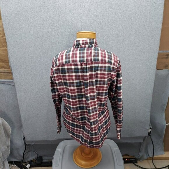 American Eagle Mens Small Button Down Shirt Seriously Soft Long Sleeve Plaid L - Picture 3 of 4